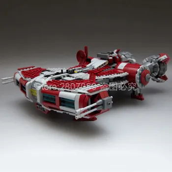 

05085 Jedi Space War Defender-Class Cruiser Jedi style Model Building Block 1124pcs Bricks Toys Compatible Star Wars 75025