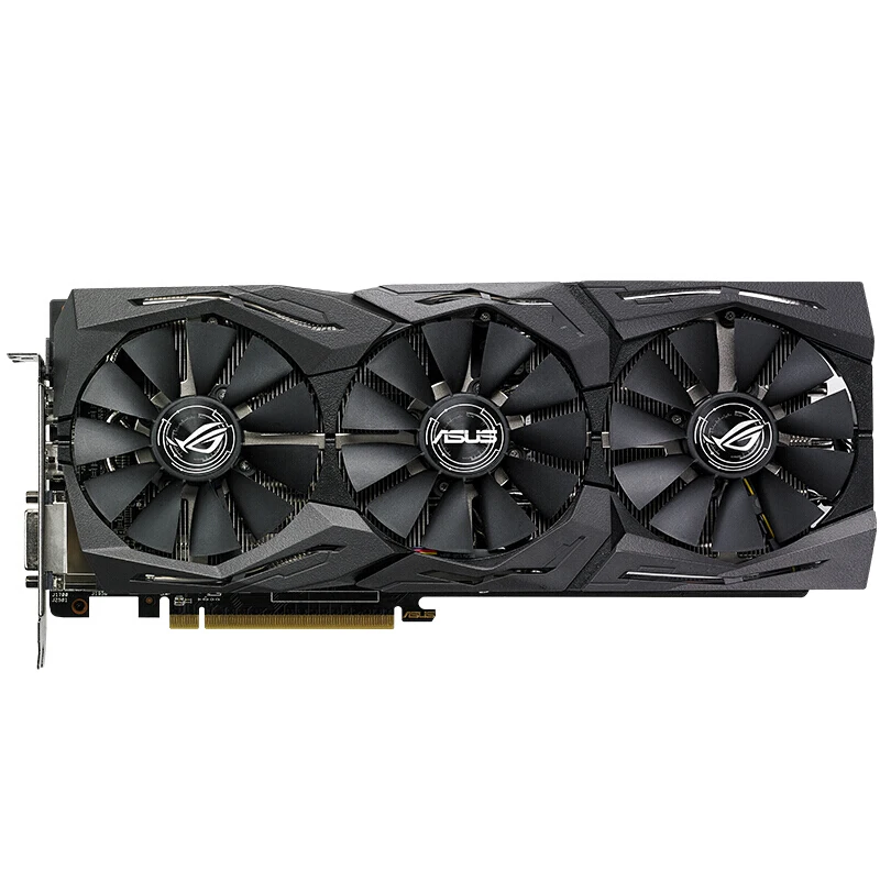 ASUS STRIX-RX580-T8G-GAMING Raptor высокочастотная игровая графика используется как новая