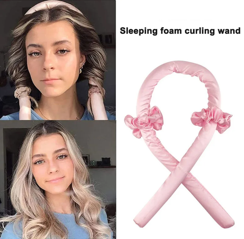 Accessoires coiffure,Ruban pour boucler les cheveux sans chaleur,rouleau pour cheveux,ruban pour