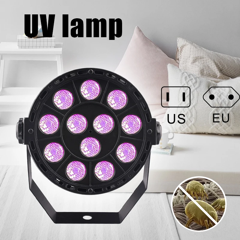 

Home Room Disinfection UV Lamp 12 LEDs Sterilizing Lights Disinfect Light TN88