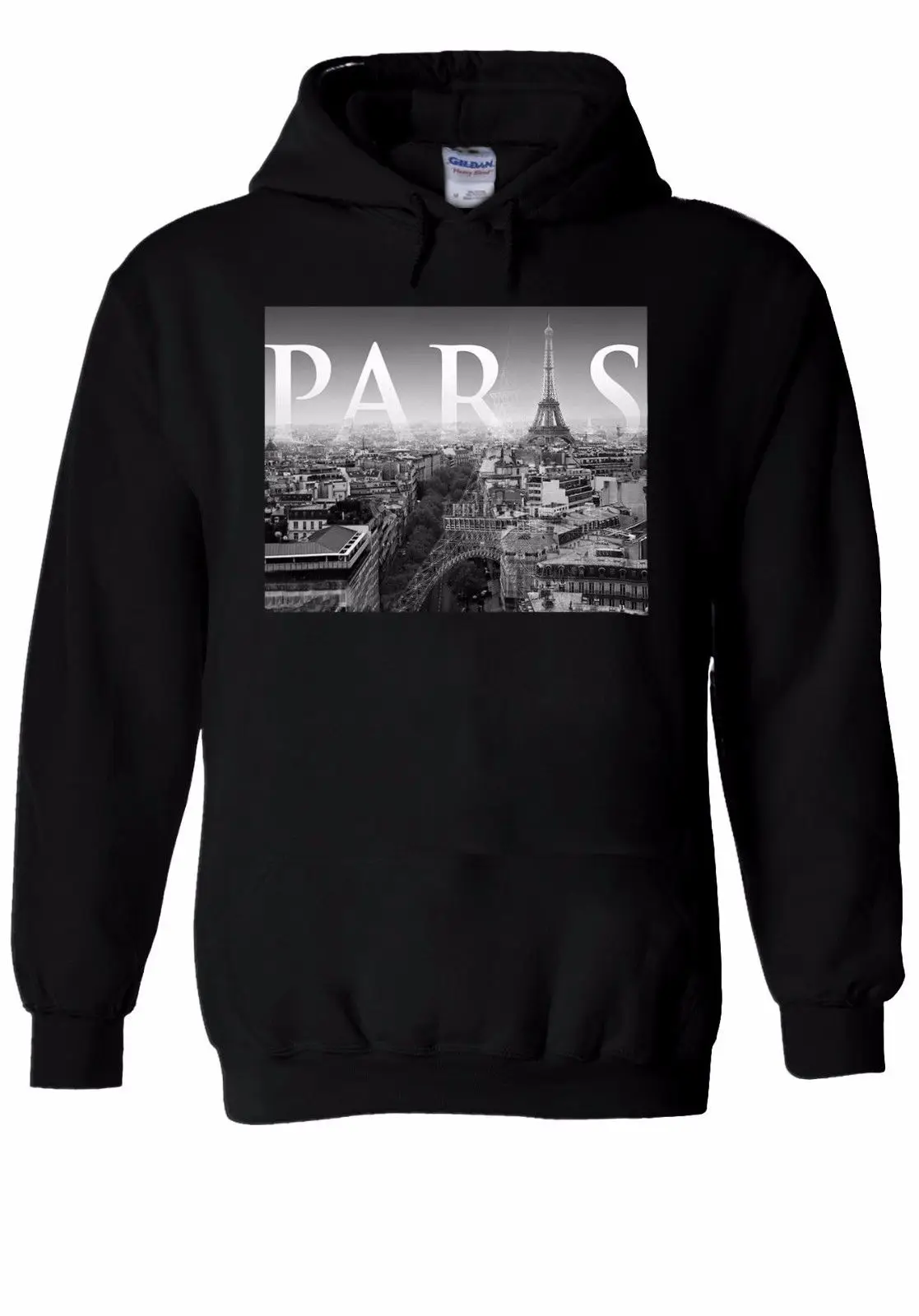 París Francia Tumblr Cool francés Hoodie Sweatshirt Jumper hombres