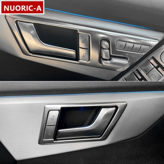 Car Styling Inner Door Handle Frame Decoration Cover Trim For Mercedes Benz  GLK X204 260 300 200 2008-2015 Stainless Steel - AliExpress