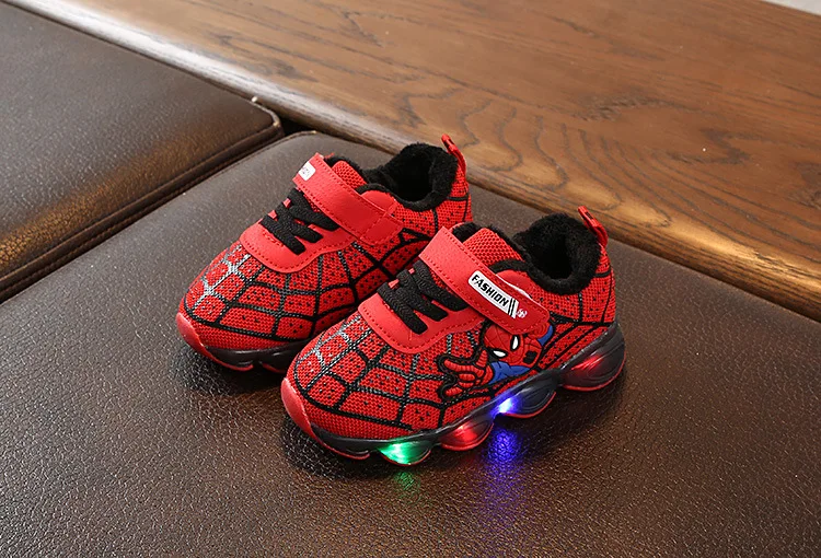 New 2022 Children Shoes for Girl Colorful Led luminous with Light Kids Dance Light Up Sneakers Spring Warm Shoes for Boy Gifts children's shoes for adults