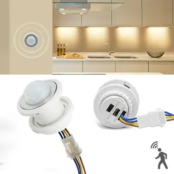 

110/220V PIR Infrared Body Motion Sensor Control Switch Automatic Light NEW Sensor Switch Home Lighting Time Delay Detector