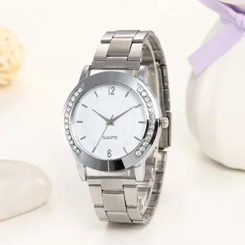 

Quartz Watch Woman's Business Watches Simple Metal Gold Quartz Watch Montre Mesh Stainless Steel erkek kol saati masculino clock