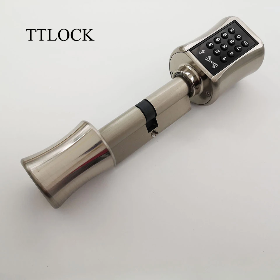 TTLock Kilit Silindiri Telefon Kontrol Ak ll Kilit WIFI Elektronik 