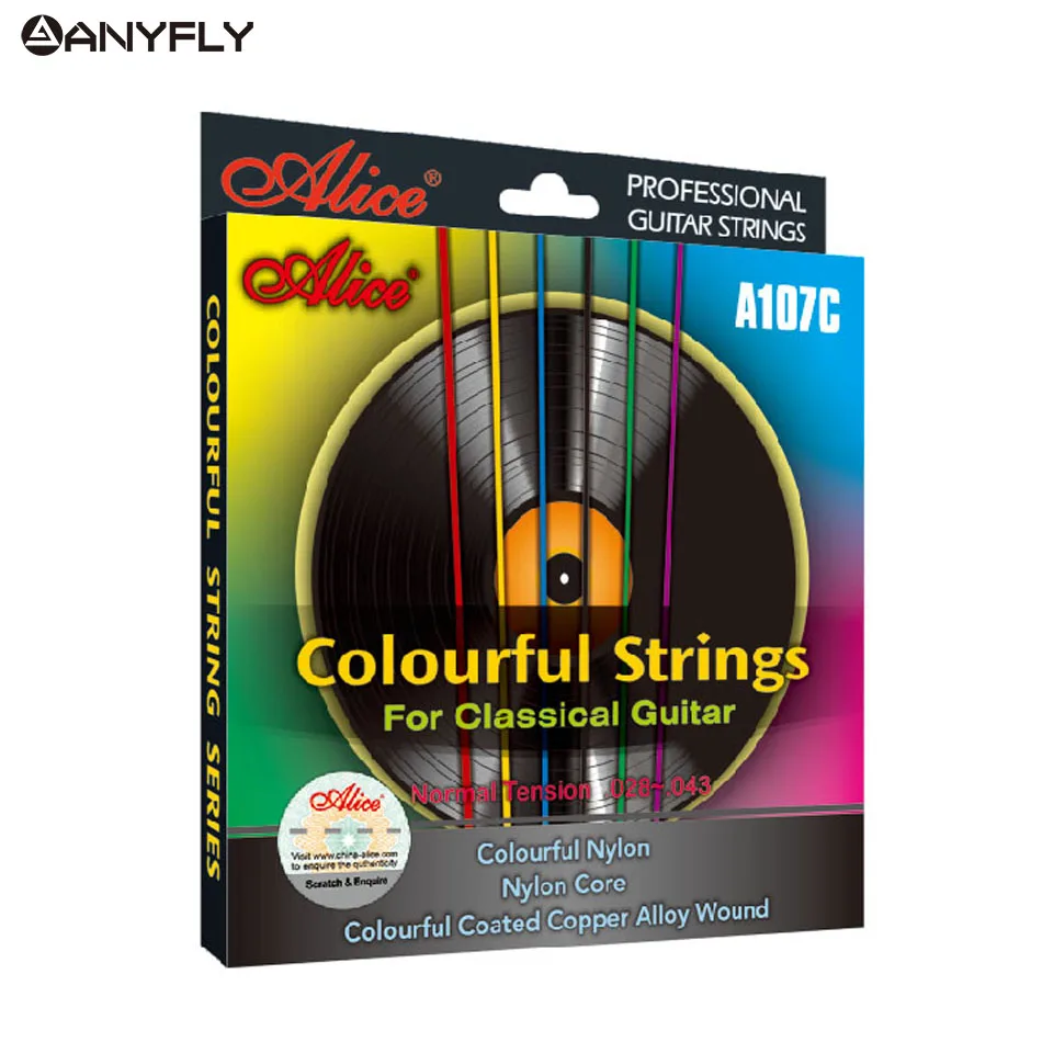 Colored classical guitar strings Clearance