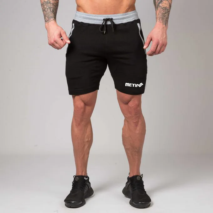 

Muscle Brother 2018 Summer New Style Casual Sports Pants Men's Fitness Training Breathable Loose-Fit Shorts Running Shorts