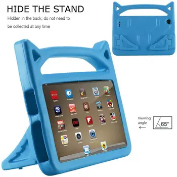 

Kids Shockproof EVA Foam Case Cover For Amazon Fire 7" Inch Tablet 2019 2017 2015 Lightweight Handle Children Bracket Protector