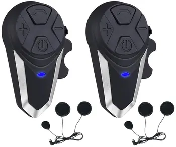 

Motorcycle Helmet Intercom,BT-S3 1000m Motorcycle Bluetooth Headset Intercom Wireless Interphone to2-3 Riders Stereo Music/Radio