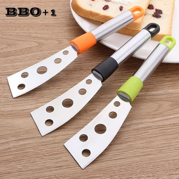 

1pcs Stainless Steel Cheese Tools 5 hole Cheese Knife Pizza Bread Butter cutter Kitchen Tools Practical Convenient Cake Knives