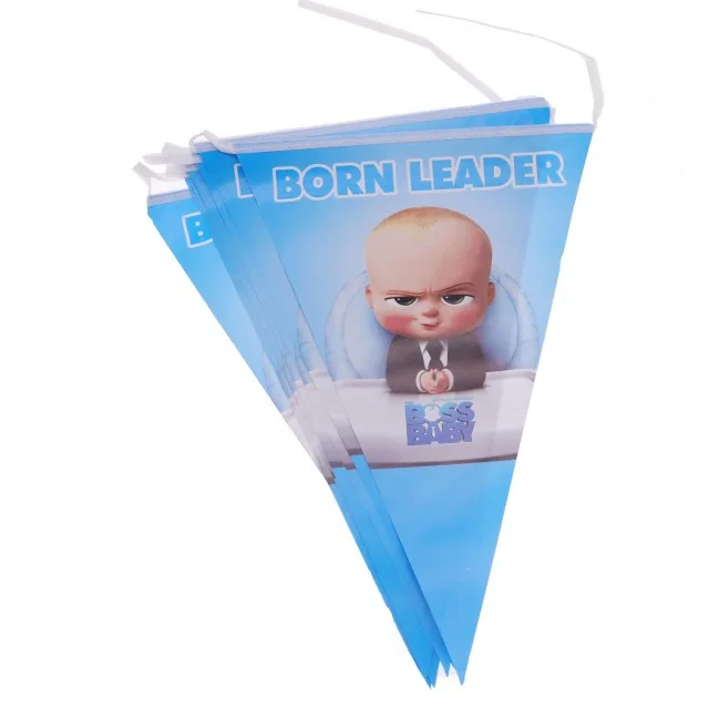 Birthday Party Supplies Cartoon Baby Boss Birthday Disposable Tableware Wedding Decor Plate Cup Baby Shower Decoration Kids cc75 (9)