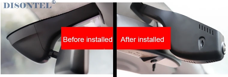 Дополнительный видеорегистратор с двумя объективами DVR 1080P Novatek 96655 с wifi APP recorder для Volkswagen MAGOTAN B8 Passat Touran
