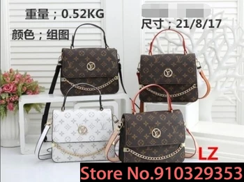 

Luxury Leather Handbags Women Bags Designer Brand Women's Shoulder Bags Large Capacity Ladies Hand Bags L454 Louis Vuitton LV-