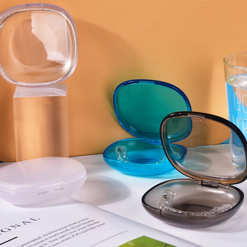 Y-kelin Denture Care Box Dental Fixer Protector Orthodontic Supplies Storage Oral Hygiene Breathable Support Dropshipping