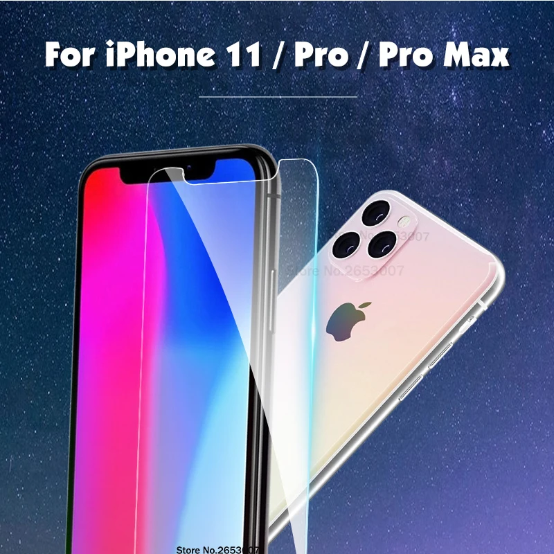 Защитное стекло HD закаленное для iPhone 11 Pro Max XS XR 7 8 Plus 6s X 6 6S 5|Бамперы| |