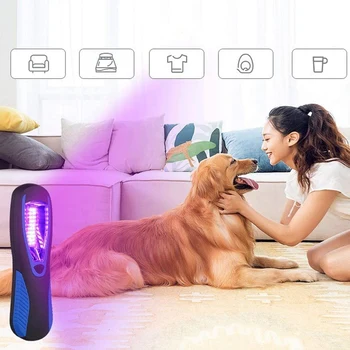 

Portable UV Light Handheld Eliminator Lamp Ultraviolet Light for Hangable JDH99
