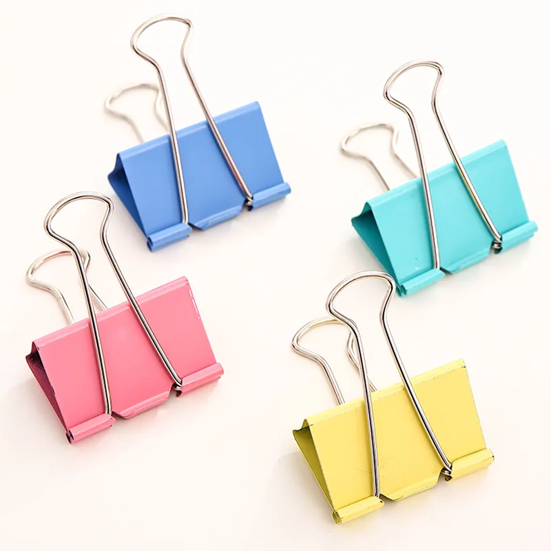 Deli Wallet 8553ES Color Long Tail Ticket 32 Size Fishtail Clamp Clip Dovetail Clip Wallet 24 Installed