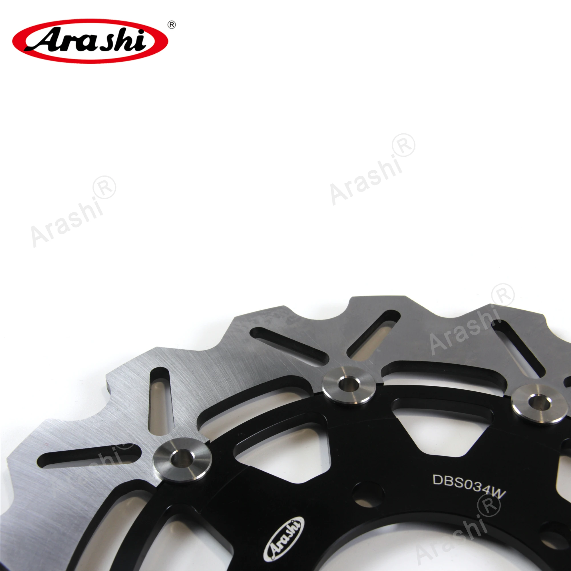 Передние и задние тормоза Arashi ER6N 650 2006 2015 с ЧПУ для KAWASAKI ER 6N 2007 2008 2009 2010 2011 2012 2013 2014