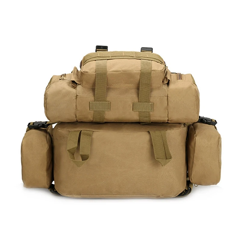 55L Военный Рюкзак Molle, армейский полевой рюкзак для выживания, камуфляжная дорожная сумка, многофункциональный рюкзак с двойным плечом