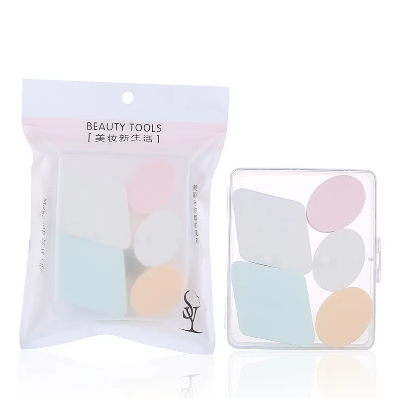 Спонж для макияжа, 3/5 шт., профессиональный блендер для макияжа, основа для макияжа, спонж, многофункциональные губки, инструменты для красоты