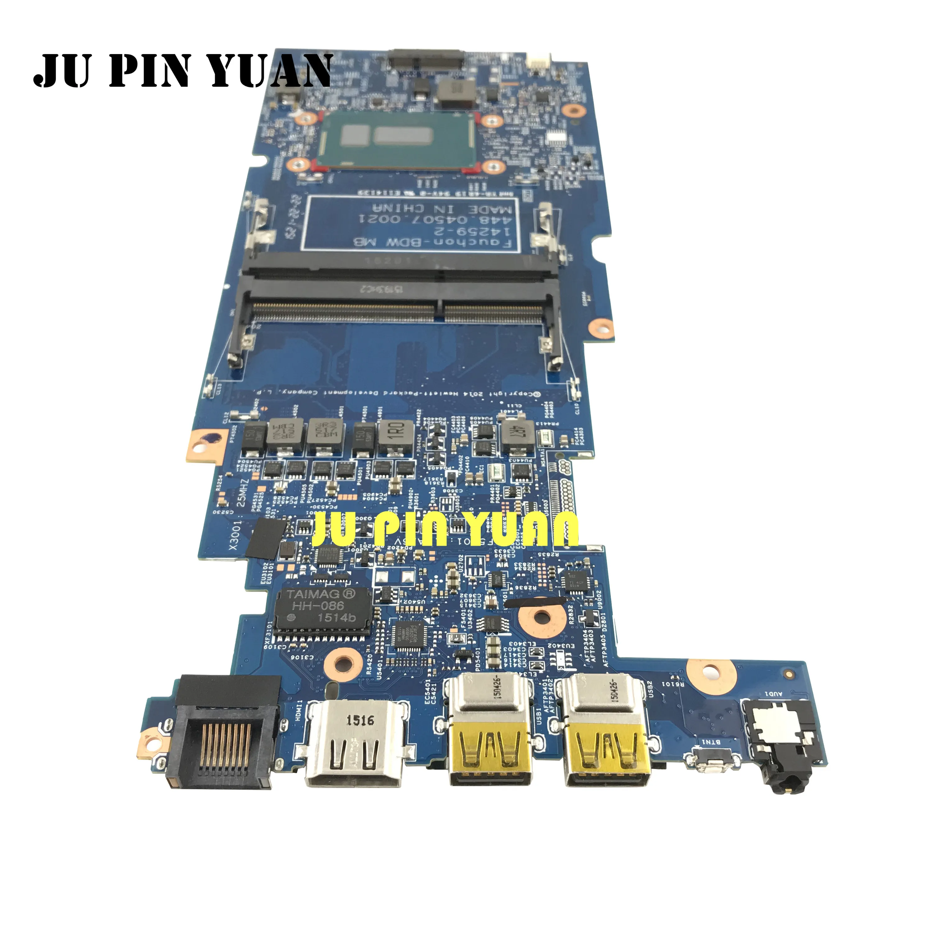 ^*Best Offers 809840-601 448.04507.0021 809840-501 For HP PAVILION X360 13-S 13-S020NR Laptop Motherboard with i3-5010U CPU