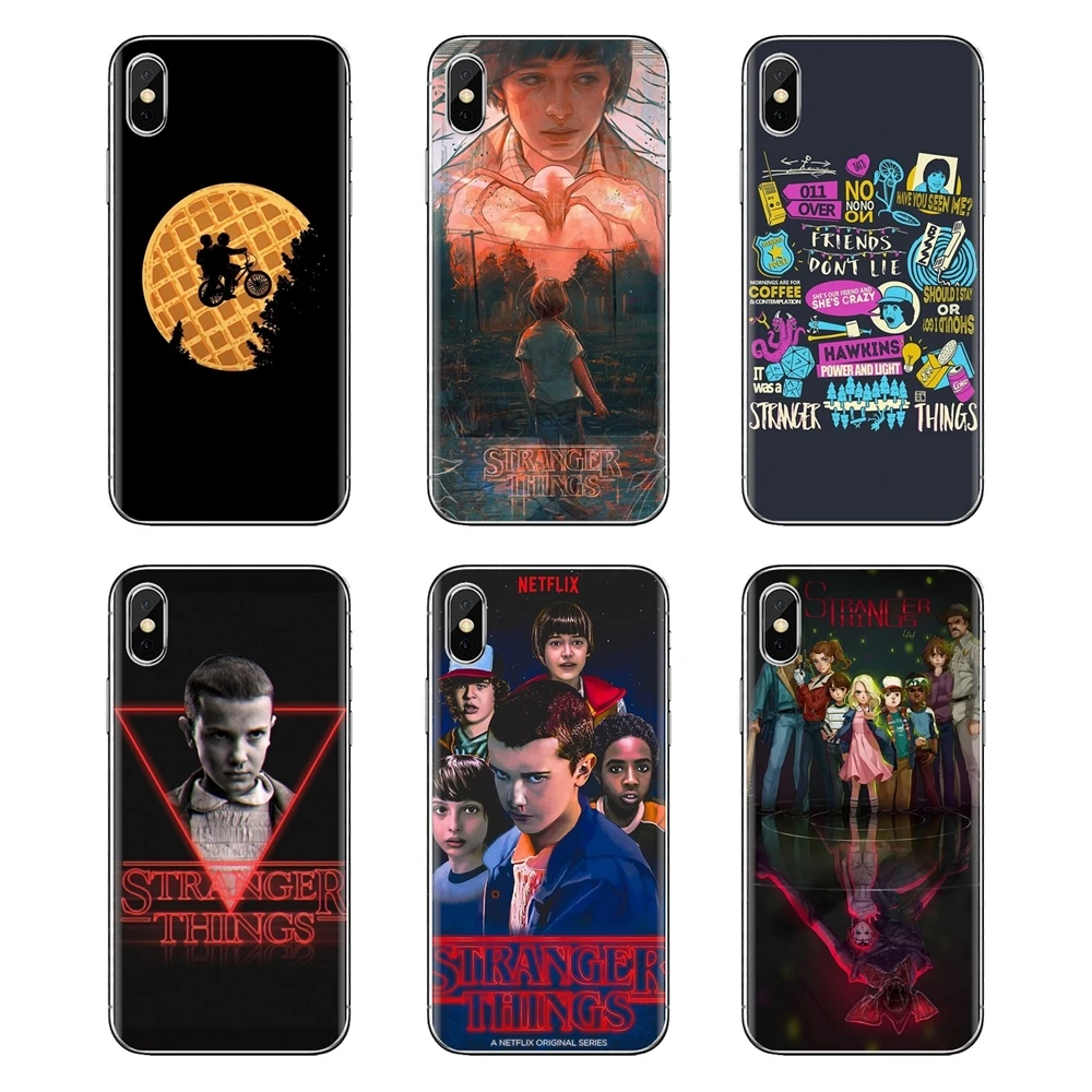 For Oneplus 3T 5T 6T Nokia 2 3 5 6 8 9 230 3310 2.1 3.1 5.1 7 Plus 2017 2018 Soft Transparent Cases Covers stranger things |