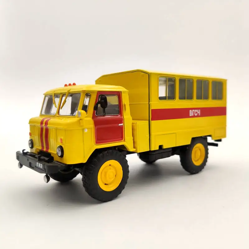 DeAgostini 1/43 ГАЗ-66 ВГСЧ СССР транспортных средств, литьё под давлением модельных автомобилей игрушки