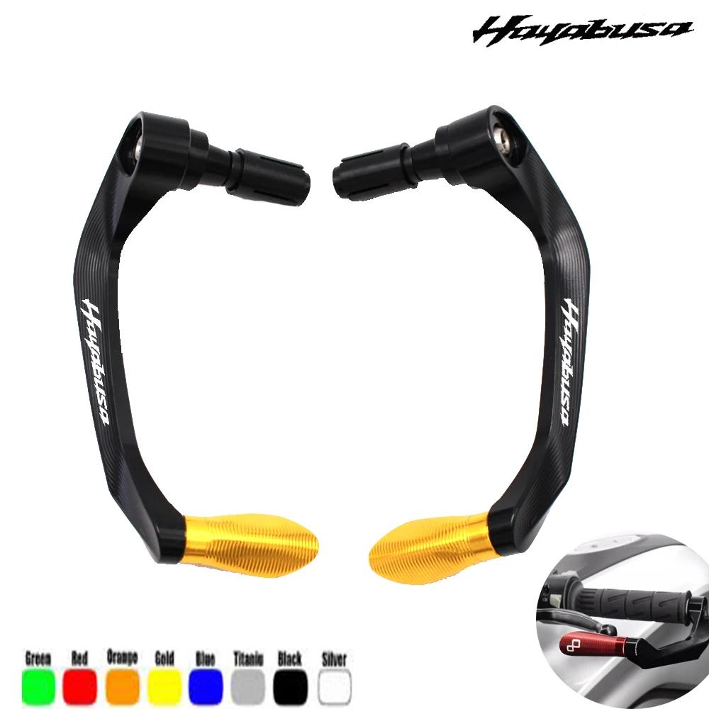 

For Suzuki HAYABUSA / GSXR1300 GSXR 1300K Universal 7/8 inch 22mm motorcycle handlebar brake clutch protector cover 1997-2016