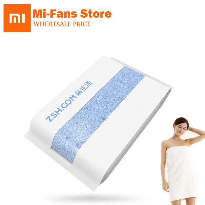 Новое оригинальное банное полотенце Xiaomi ZSH, Хлопковое полотенце Xiaomi Young, пляжное полотенце, мочалка, антибактериальное, водопоглощающее
