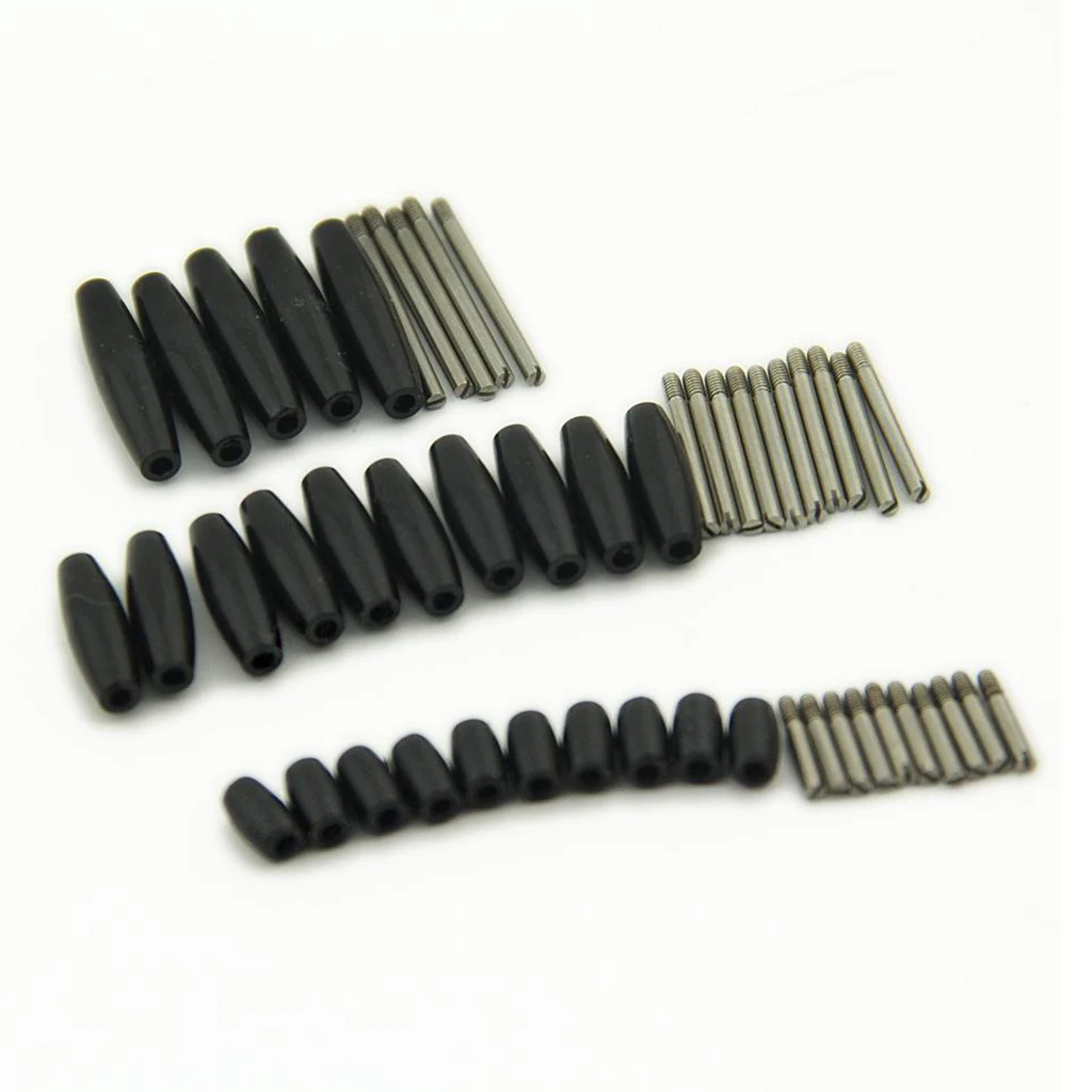 Saxophone Repair Kit Bakelite Shaft with Rod Screw Repair Kits for Saxophone Tenor Alto Soprano Saxophone Sax Instrument Parts