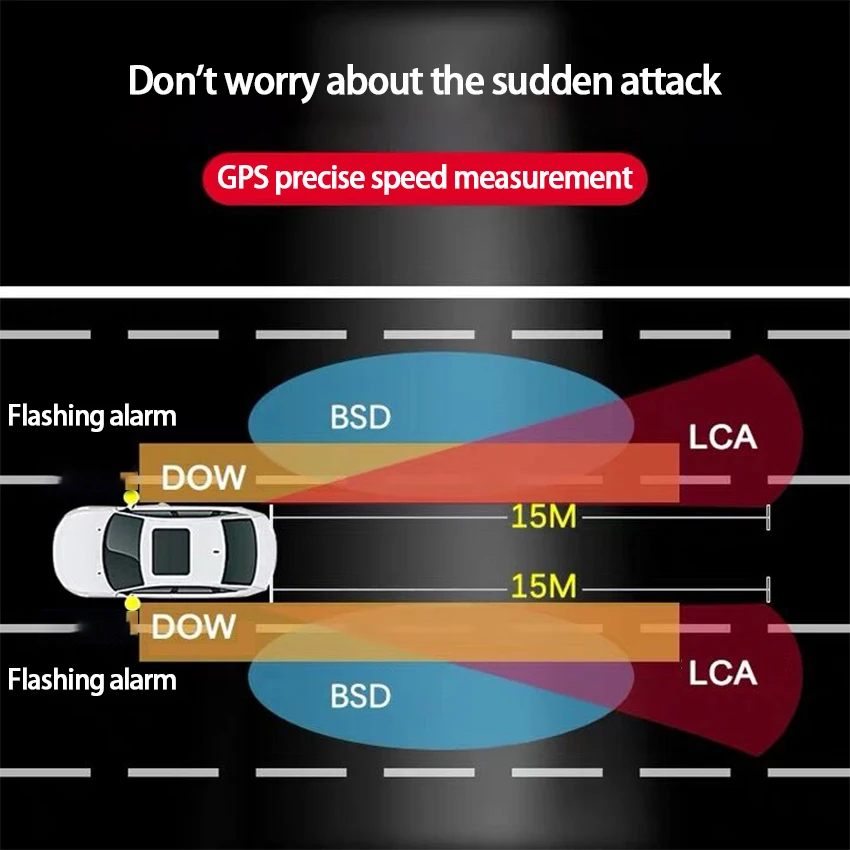 Car BSA BSM BSD for Chevrolet Malibu 2012-2018 Blind Spot Radar Detection  System Microwave Sensor Driving Reversing Radar Sensor