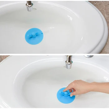 

Kitchen Washroom Bathroom Waterproof Shower Silicone Sink Plug Water Sink Bathtub Drainage Stopper Tool