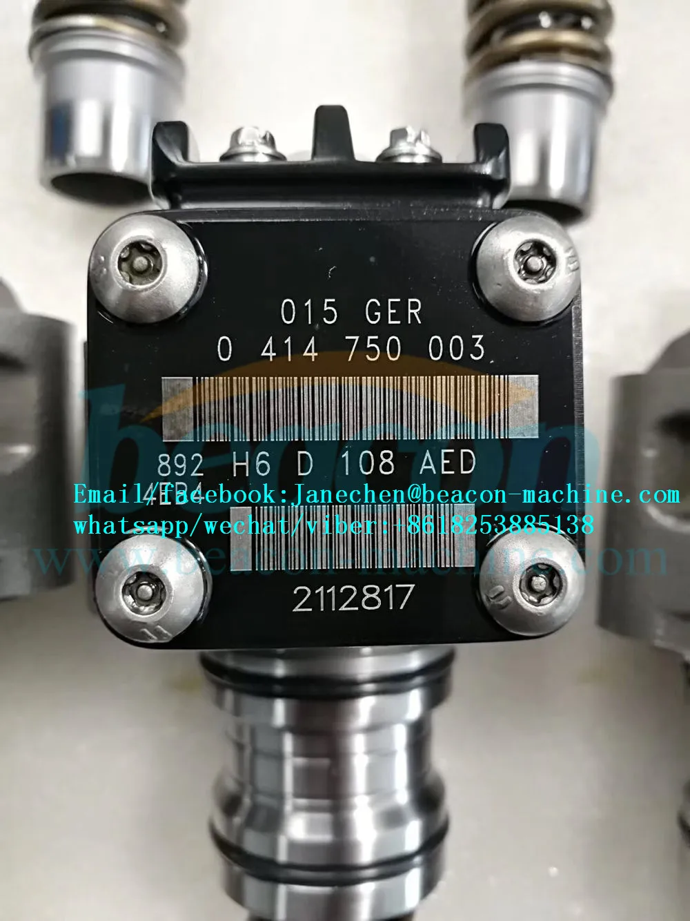 Bo-sch дизельный блок Насос Топливный насос впрыска 0414750003 для Vo-lvo D6D EC210B DEUTZ BF6M2012C OEM