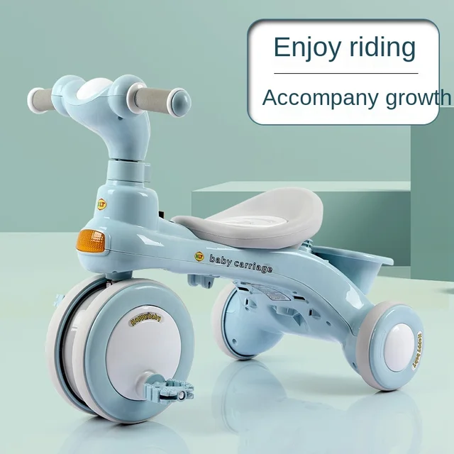 LazyChild Pedal Trike Baby Balance Bike Multi-function Kid Bicycle Child Stroller Gift For 1-6 Years Baby 2021 New Dropshipping 3