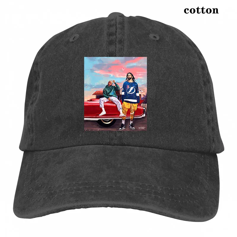 J Cole& Kendrick Lamar Cole x Kung Foo Kenny Dreamville TDE бейсболка для мужчин и женщин Кепка для водителя грузовика модная Регулируемая Кепка - Цвет: 3-Black