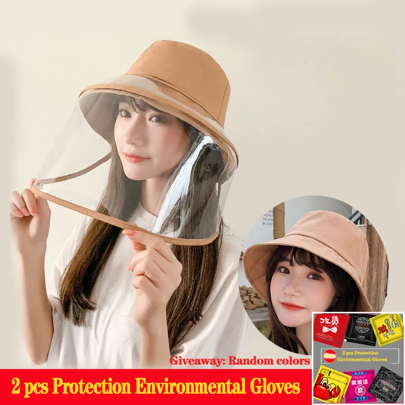 

Anti-fog cover full face cap epidemic prevention spit fisherman hat female protective isolation hat Anti-saliva Dust-proof Hat