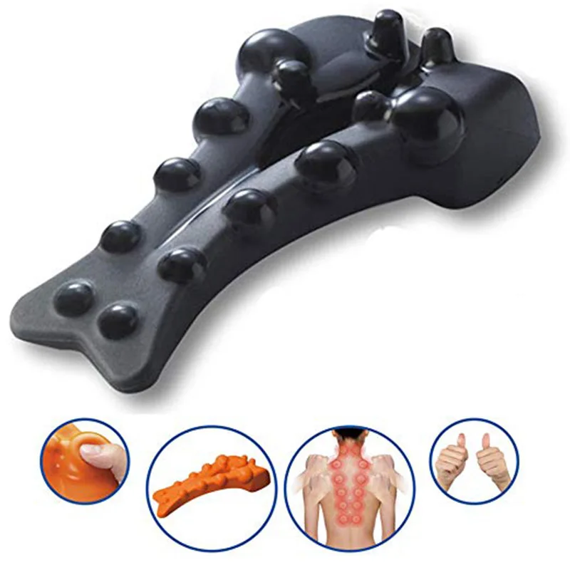 Correct Cervical Vertebra Lumbar Traction Straight Spine Spine Relax Back Massage Board Brace Back Stretching Device Health Care