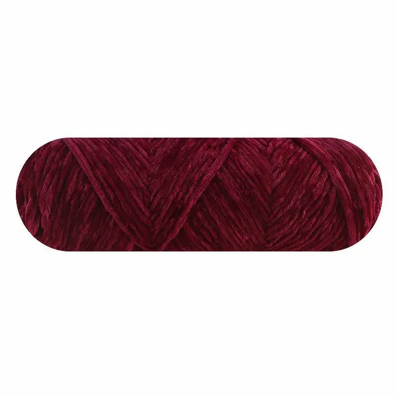 Yarnologchenille Velvet Yarn 100g - Warm & Soft Polyester Blend For  Knitting