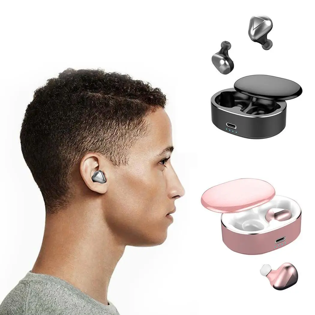 TWS портативные беспроводные наушники Bluetooth 5 0 водонепроницаемые стерео вкладыши