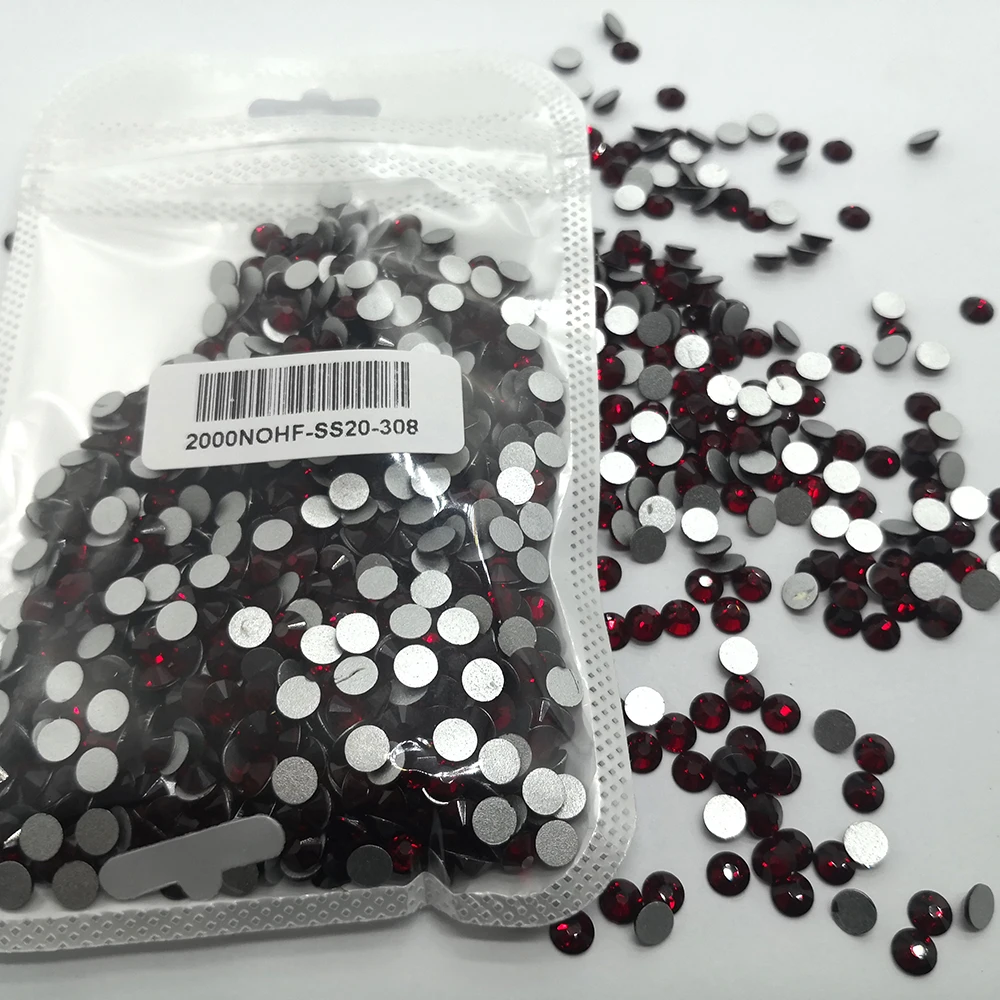 Jollin Glue Fix Crystal AB Flatback Rhinestones(ss20 1440PCS)