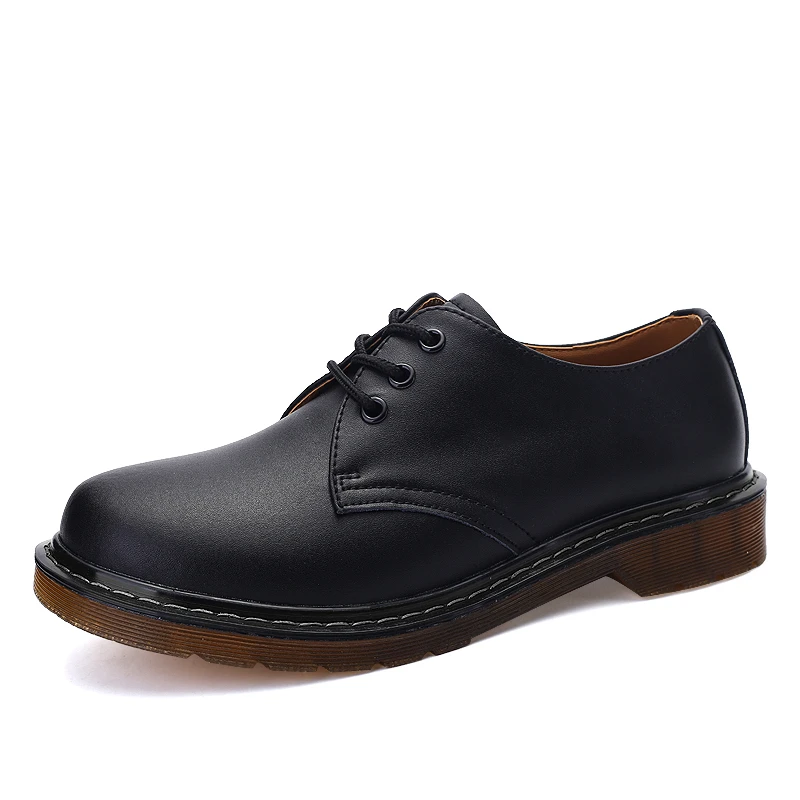 

Yellow Threads Doc Women Shoes Martins Oxford Woman Leather Shoes Ankle Casual Fashion Female Wedding Waterproof Casual Flats