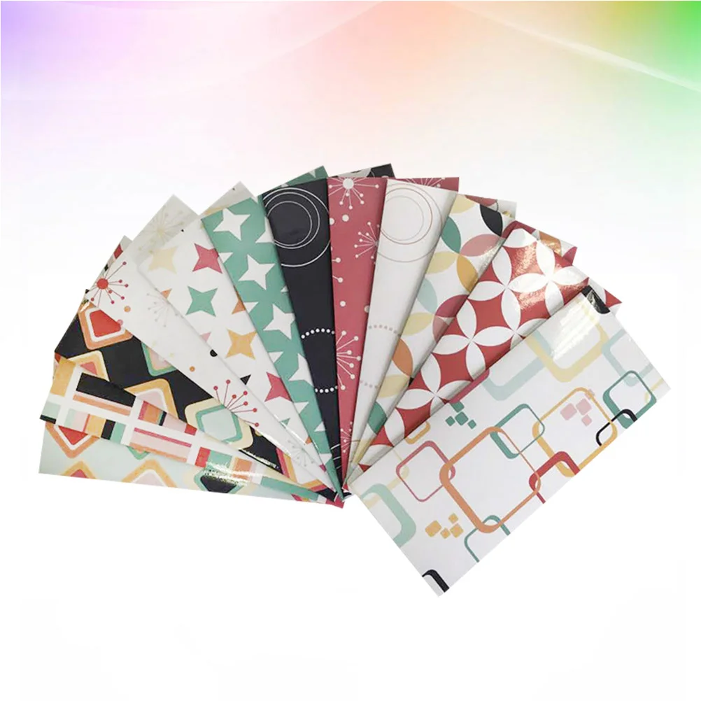 12 шт. креативные конверты для наличных в ассортименте система экономии денег