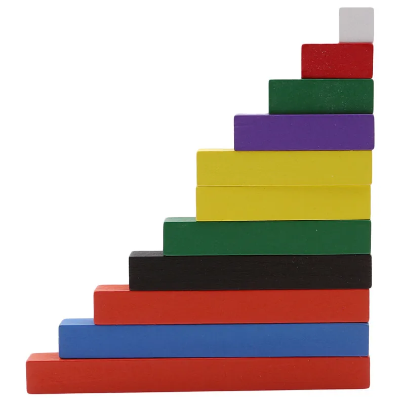 Montessori Materials Wooden Math Toys 1-10cm Number Sticks Colorful Ascending Count Stick Preschool Education Christmas