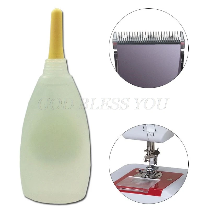 Recortadora de pelo con lubricante, cuchilla cortadora eléctrica de aceite, afeitadora, mantenimiento de aceite, previene el óxido, máquina de coser, herramientas para salón de belleza