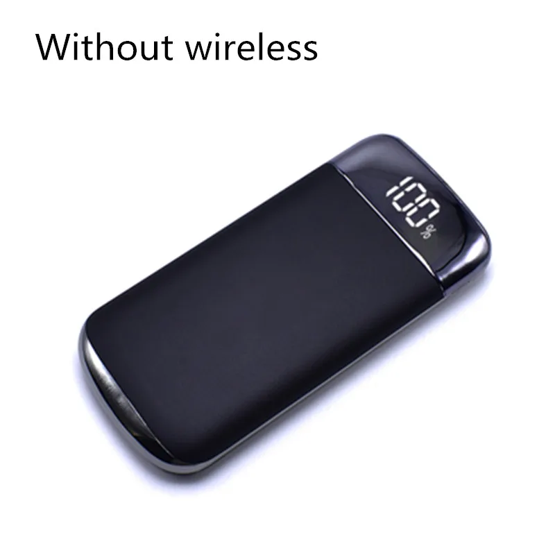30000 мАч Внешний аккумулятор внешний аккумулятор 2 USB светодиодный внешний аккумулятор портативное зарядное устройство для мобильного телефона для Xiaomi Mi Iphone samsung