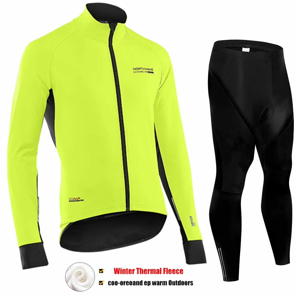 Pic Color Northwave Pro Team Зимняя одежда для велоспорта дышащая Ropa Ciclismo Одежда с длинным рукавом для горного велосипеда одежда для спорта на открытом воздухе - Цвет: Pic Color