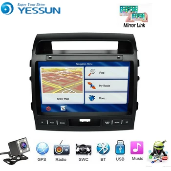 

YESSUN For Toyota Land Cruiser 2007~2012 Car Android Multimedia Player GPS Navigation Big Screen AUTO Radio Bluetooth
