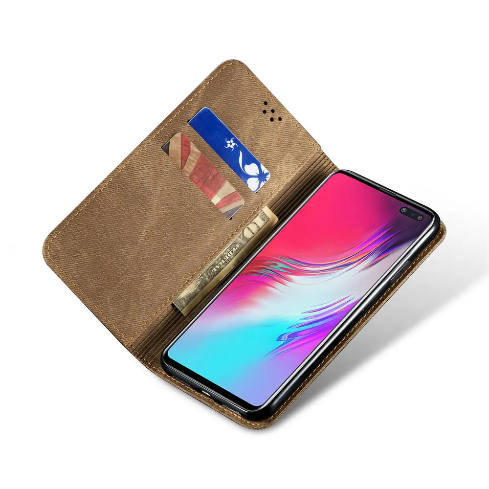 Чехол для samsung S10 5G, роскошный чехол, твердый ковбойский кошелек, чехол для samsung S10Plus, чехол для samsung Galaxy S10e S10 Plus, откидная крышка