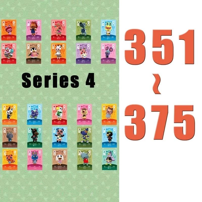 Series 4 (351 to 375) NFC Printed NTAG215 Big Size 86*54MM Game Card For NS Switch | Безопасность и защита